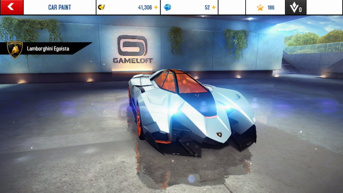 RiloBing's tweet photo. #Asphalt8AirBorne Lamborghini Egoista. Mobil ini termasuk inceran Players, bayangke coy pake Jet diiklan nyooo.. https://t.co/vnllHt4FQ4