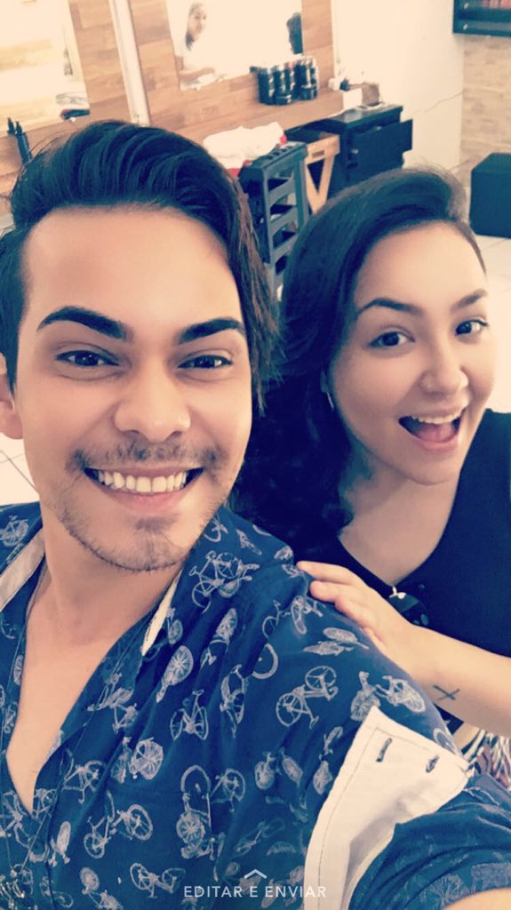 allyffer2's tweet photo. E hj foi dia de deixar ela mais linda o brigado pequena gigante @naomidominguezz 😍😍 https://t.co/BgAnJ9mfLw