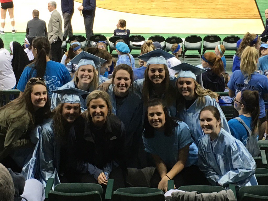 Mock3Larry's tweet photo. Cougar Alumnae return with great spirit to support their school.  MND lives on.  @MNDCougars https://t.co/2gAP1CLMR0