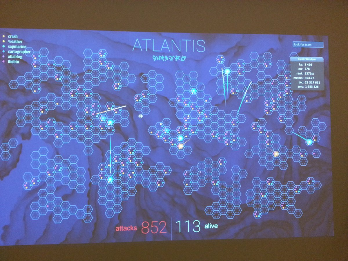 Hacking in progess at RuCTFE 2016 =)