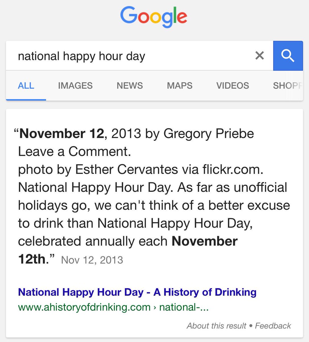 MarcusFerg's tweet photo. Just found out my birthday is also national happy hour day... https://t.co/L8aZALjtdx