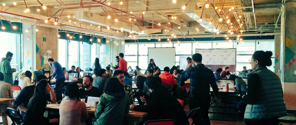 SWFashionTechMX's tweet photo. 8 equipos trabajando en proyectos Fashion Tech 😎 #swfashion 

#GSW2016 https://t.co/xjIQmhREGF