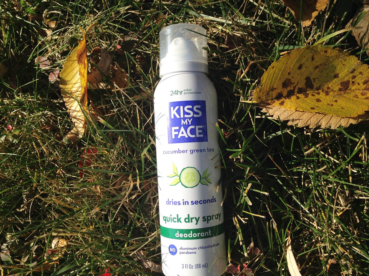 kissmyfaceUSA's tweet photo. The smell of fresh cucumbers & green tea is a great way to start your dayπ±#24hrprotection #aluminumfree #parabenfree #chemicalpropellantfree https://t.co/mZhuIFRxQw