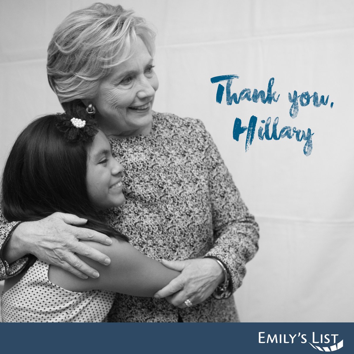 ElectWomenHQ's tweet photo. Thank you, @HillaryClinton. We're so proud of everything you accomplished. #60millioncracks https://t.co/jZ6EhfUqrv