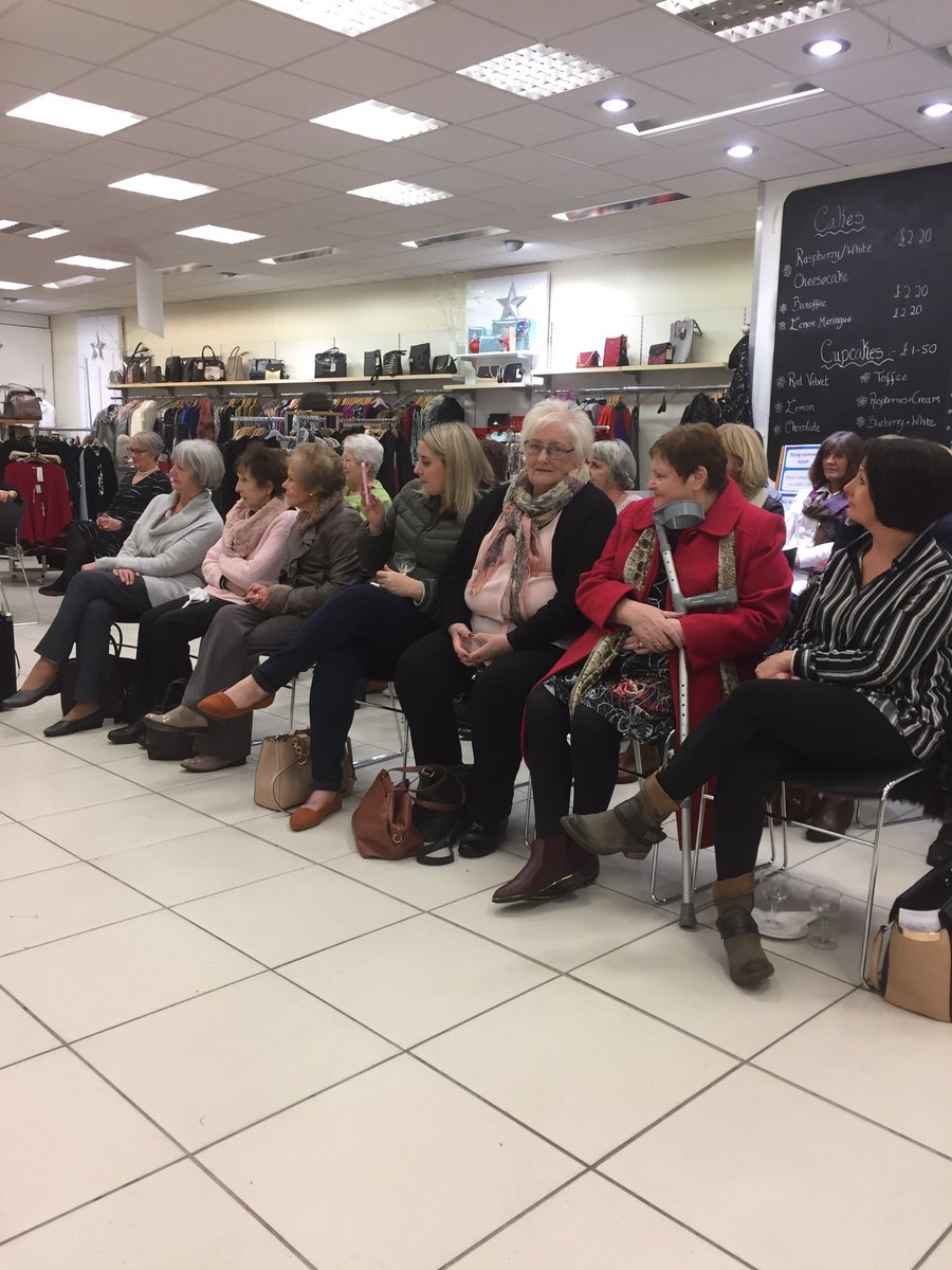 Fashion show today <a href="/HighStreet_Hub/">HighStreet Hub</a> Antrim. Great crowd fantastic atmosphere.<a href="/ANBorough/">Antrim & Newtownabbey Borough Council</a> @Love_Antrim