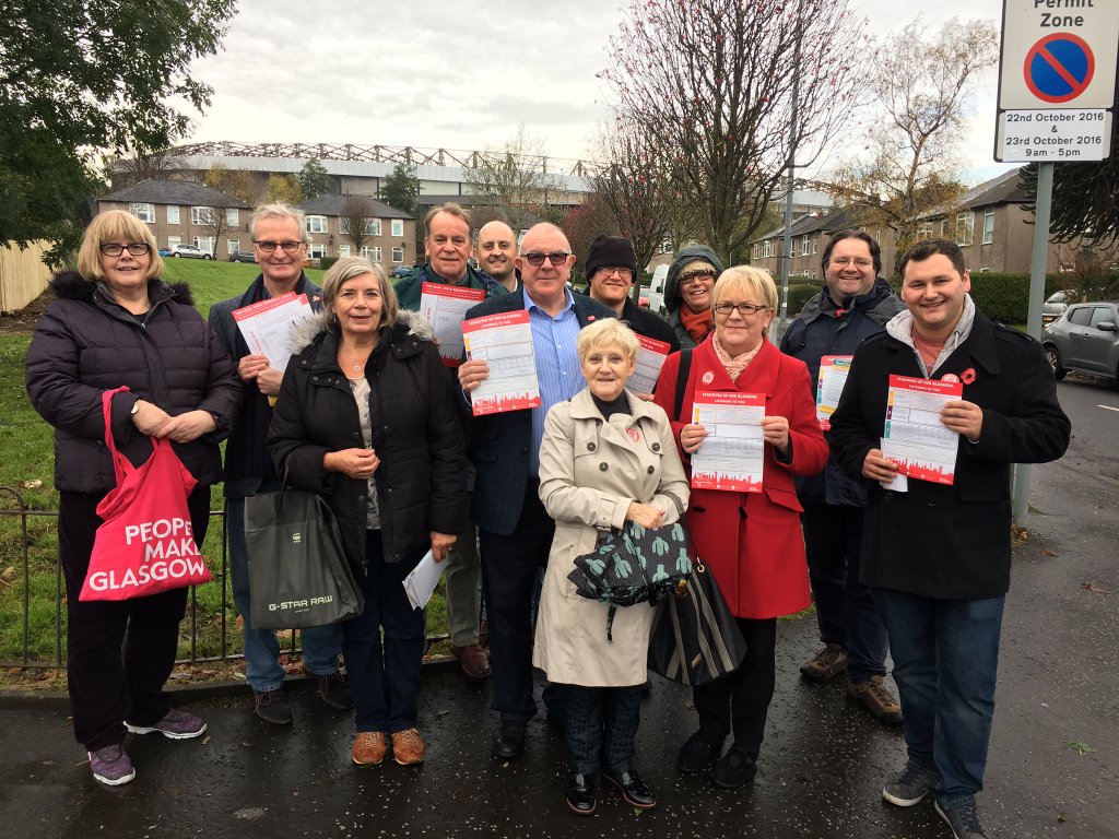 Glasgow_Labour's tweet photo. Great morning across the city lots of people signing our petition to #putpassengersfirst and discussing local issues with @CathcartLabour https://t.co/7oKP0JPt2U