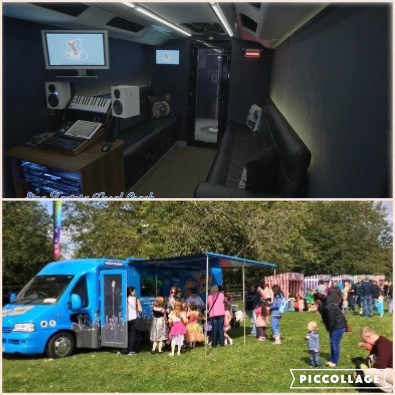 sing_factory's tweet image. Check out our mobile recording studio that can travel to u! We do #birthdays #hens #festivals  #teambuilding +more