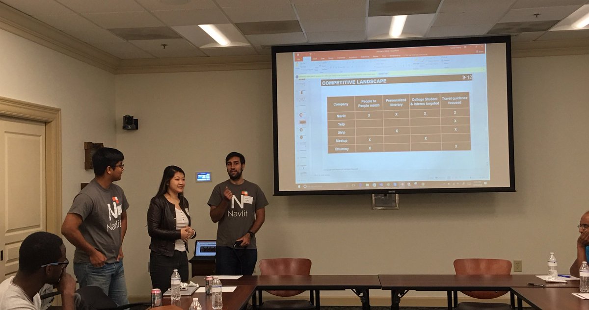 AlwaysEmory's tweet image. The Emory Entrepreneur Network spent their #EmoryCares day helping early stage entrepreneurs refine their pitches &amp;amp; solve org. challenges.