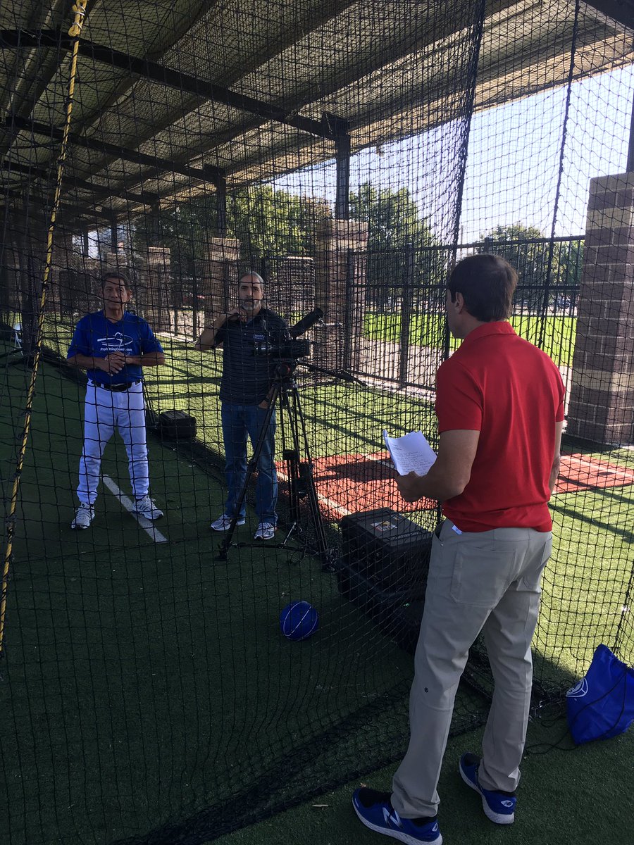 Great day out here filming prohittingcoach.com with Rudy Jaramillo! We will be launching in mid January!