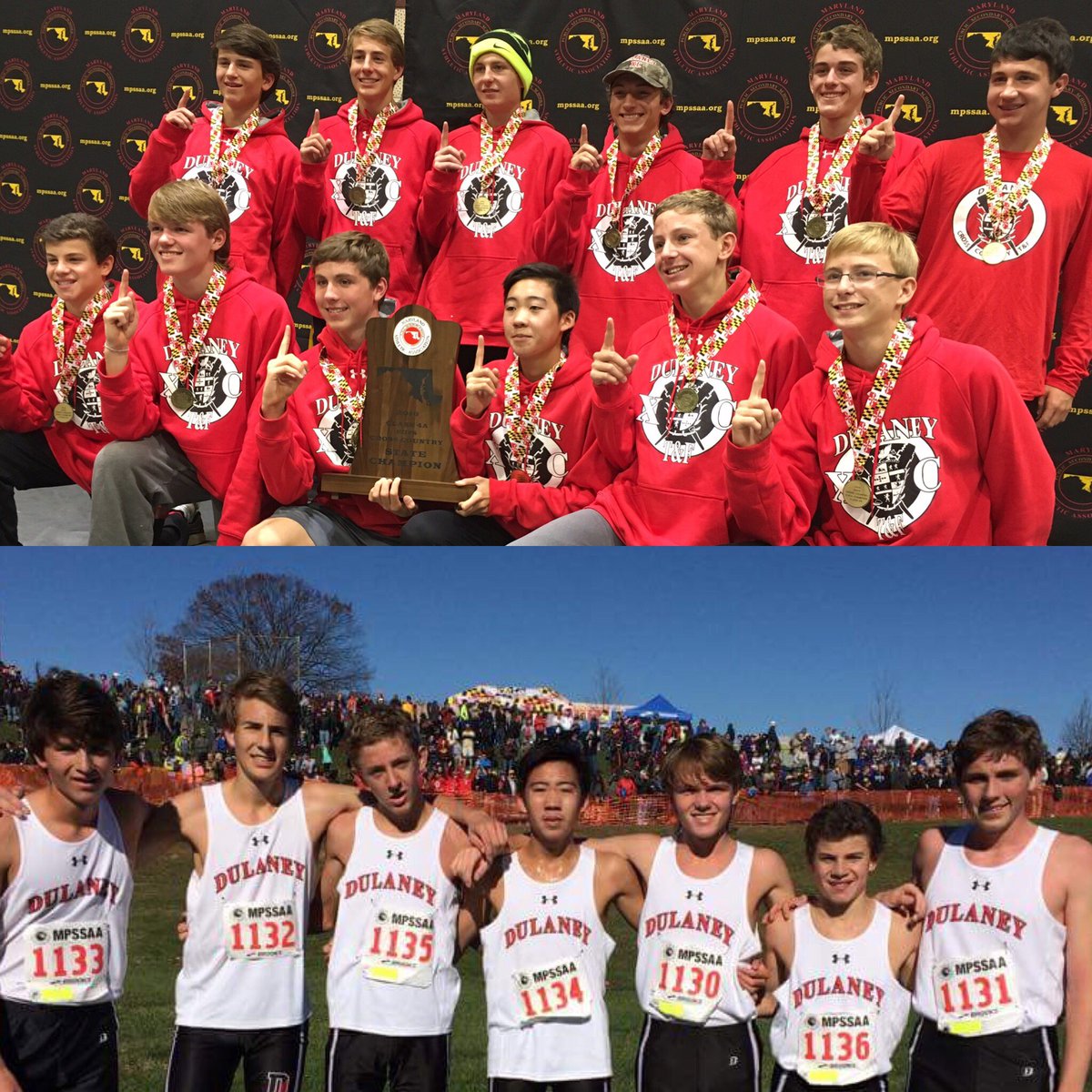 DulaneyLions's tweet image. Dulaney Cross Country 2016 4A State Champions! 
@UnderArmour @UATeamSalesMD #IWill #Undefeated