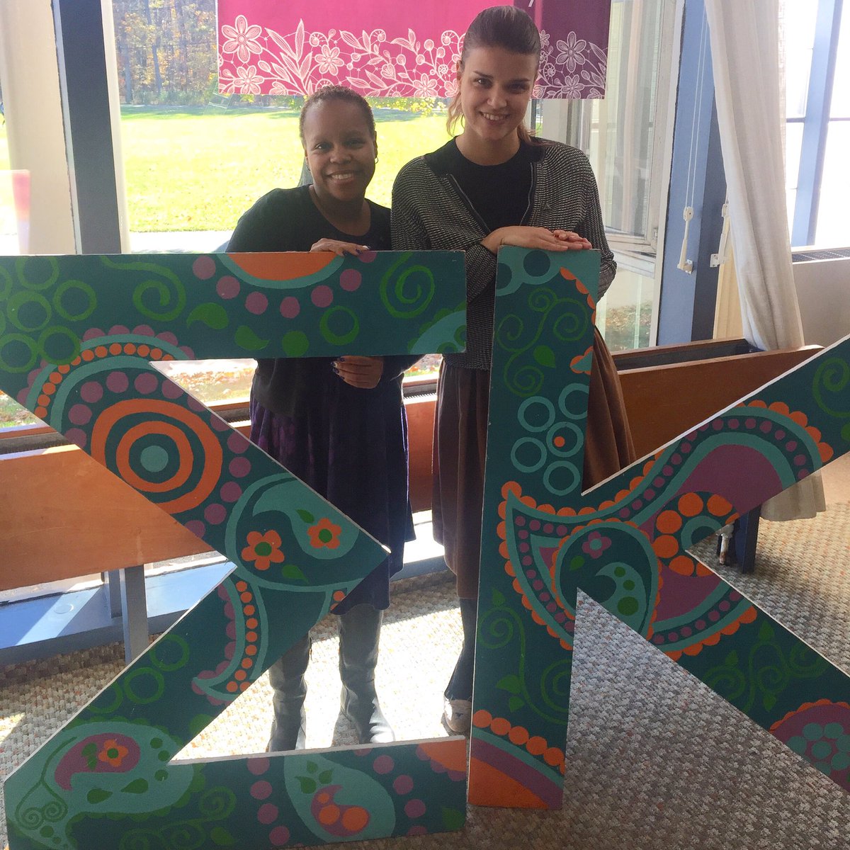 NYCSigmaKappa's tweet photo. Celebrating Founder's Day with our sister collegiate chapter Zeta Phi (@sigmakapparu) at Rutgers (@rutgersu). @sigmakappa #nycsigmakappa https://t.co/oegQcPuKNJ