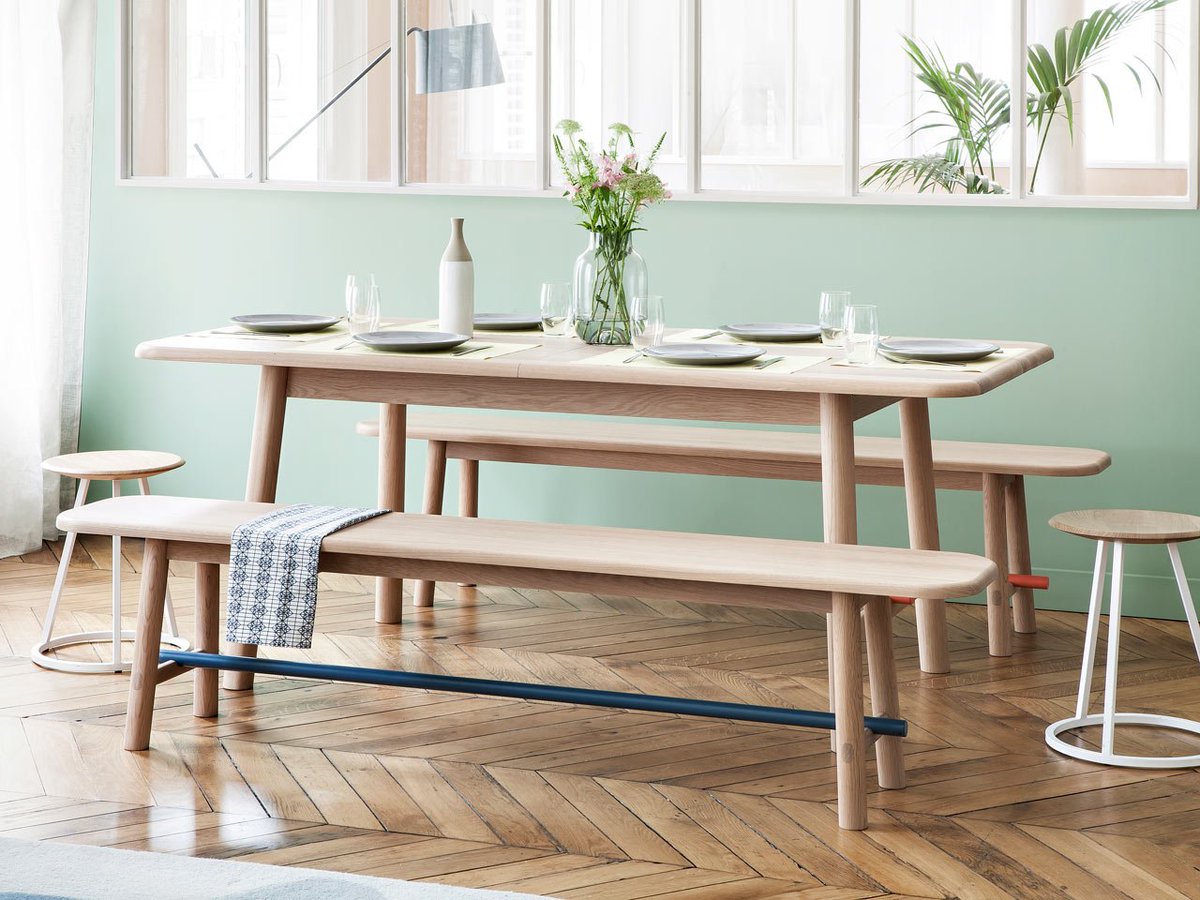designmilk's tweet image. HARTÔ Launches an Expandable Table &amp;amp; Matching Bench bit.ly/2fESKHd