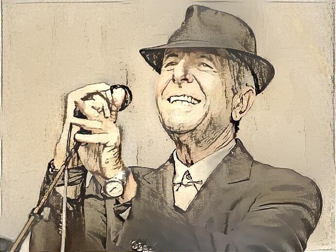 "There's a crack in everything, that's how the light gets in." #RIPLeonardCohen