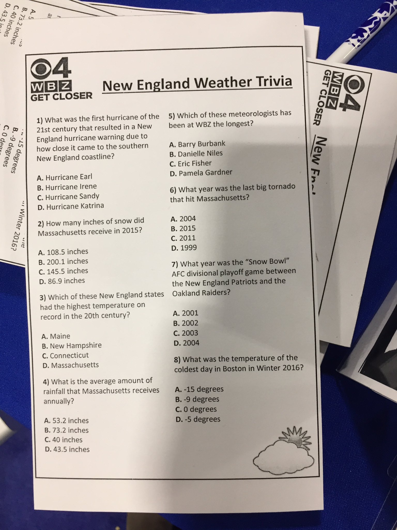 Pamela Gardner Nbc10 Boston On Twitter Weather Trivia Can You Answer All These Questions Wbz Skiexpo