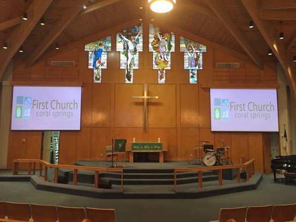 norvision's tweet image. Eiki Makes the Message Clearer than Ever at First Church Coral Springs buff.ly/2fJIZ9J #digitalsignage #Churchsignage