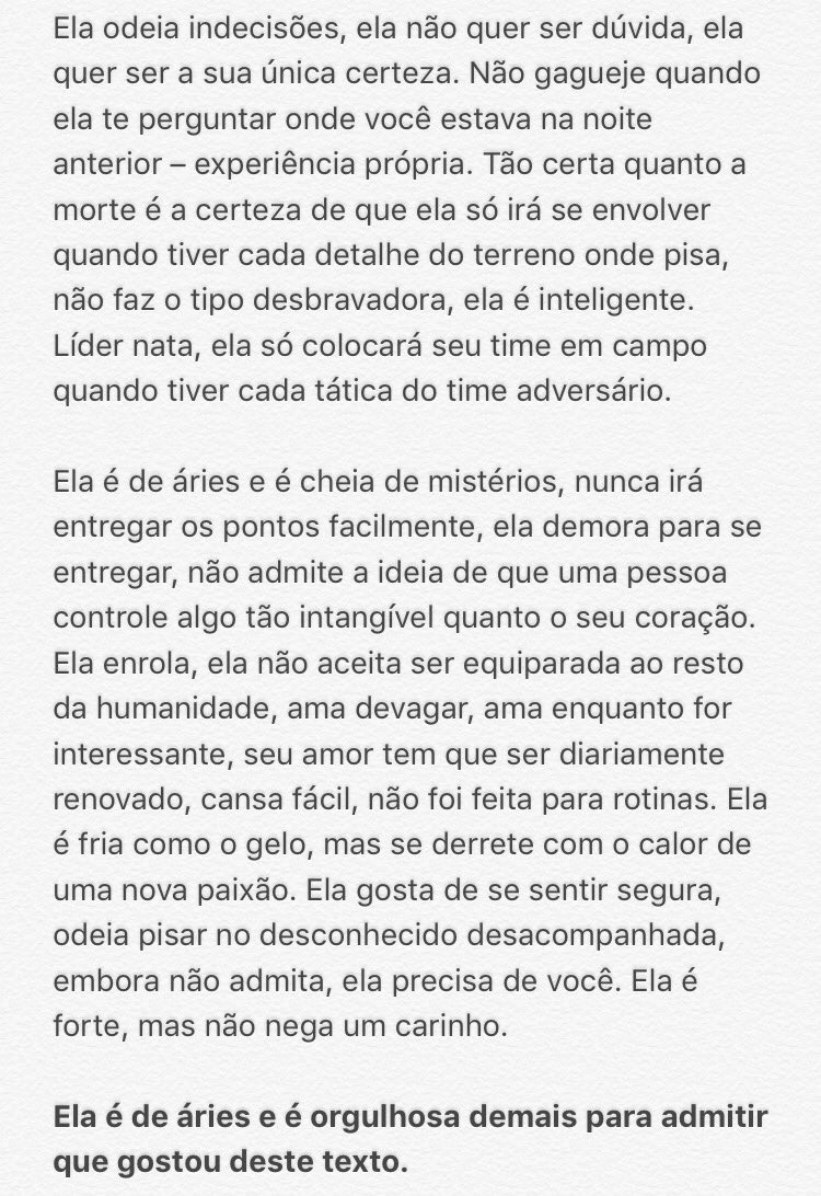 TipicoGarota's tweet photo. Ela é de áries... https://t.co/GUVbBBsyyL