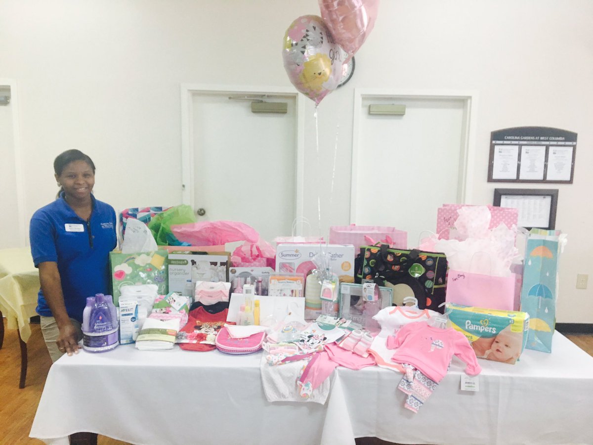 CGWCMarketing's tweet photo. Our RCC threw a surprise shower for one of our awesome Med Aids today. Congratulations Tori! https://t.co/tDillWpGAo