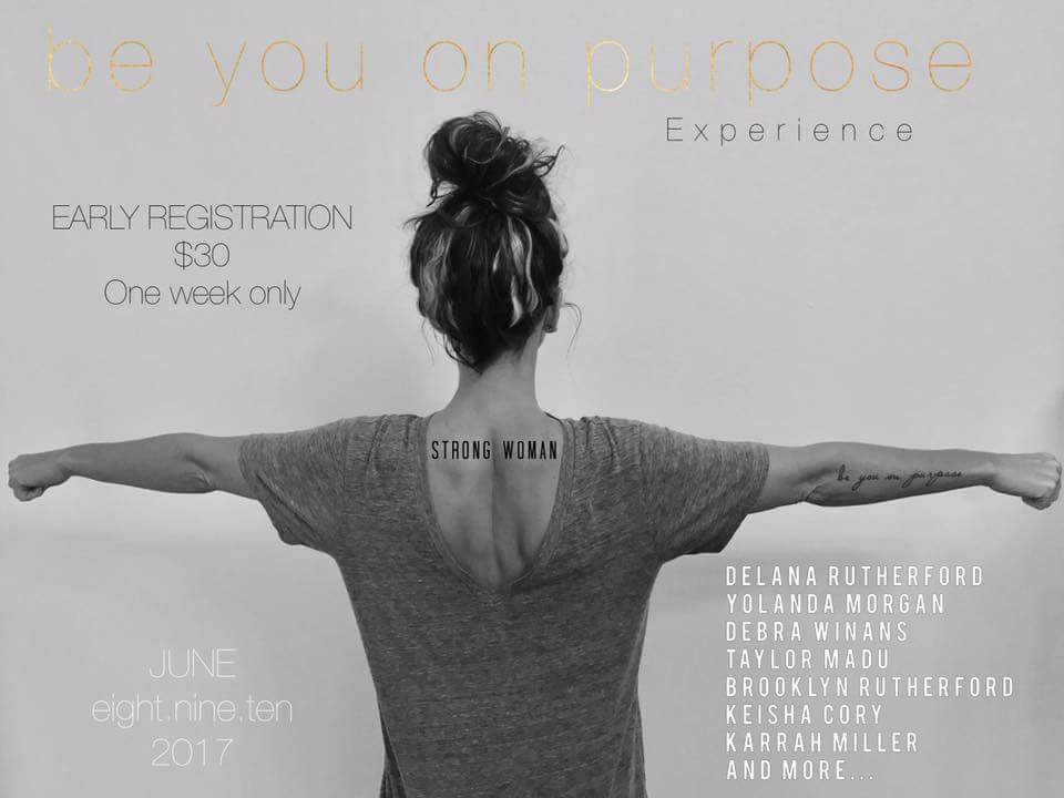 HizPrayze's tweet photo. Mark ur calendars for the Be You On Purpose Experience on 6/8-10/17 in Kennesaw GA.
Text BYOPE to 770-285-0028 4 info
#byope #strongwoman https://t.co/65QFeK7Eu1