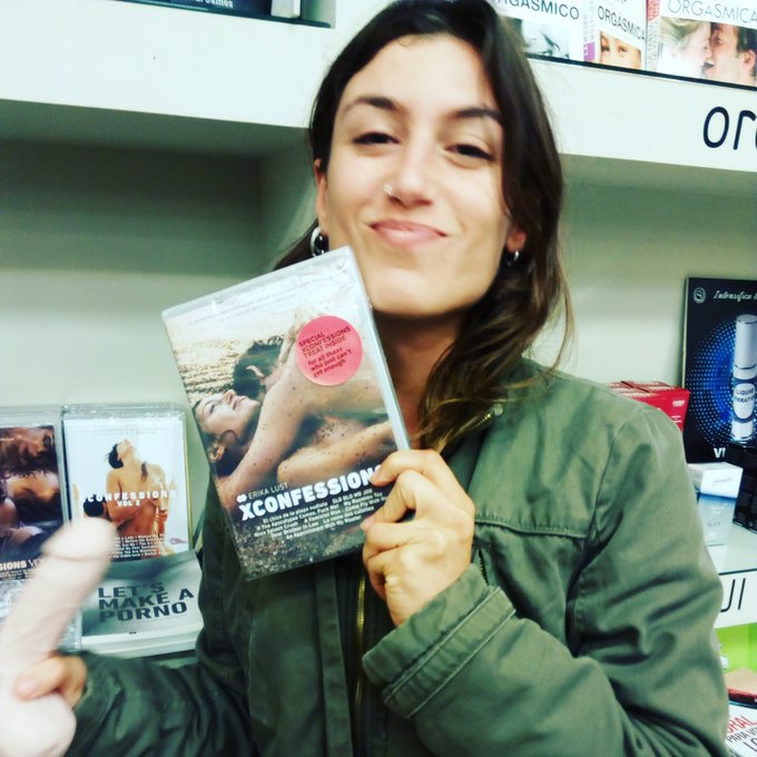 Me encanta ir a sexshop @amantis_net  y verme en los dvds de @erikalust @xconfessions  !!! https://t