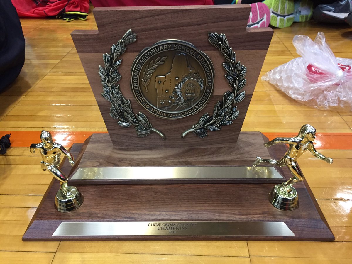 VTHSXC's tweet image. CVU girls New England champions!!!!