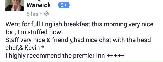Premier Inn Warwick tweet media