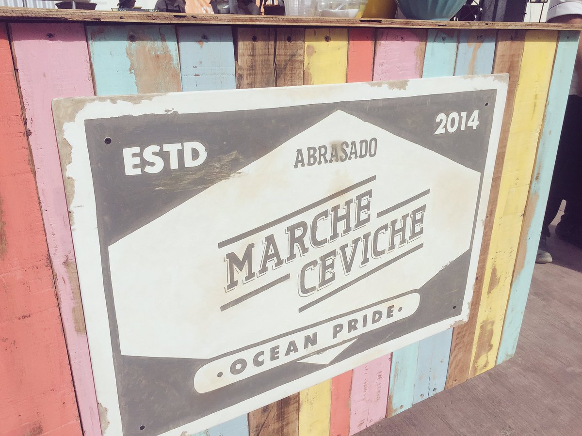 BodegaToneles's tweet photo. Marche Ceviche! Estamos con nuestro carrito en esta tarde primaveral y hermosa 💙💜💚💛 https://t.co/5EdrRoDjo7