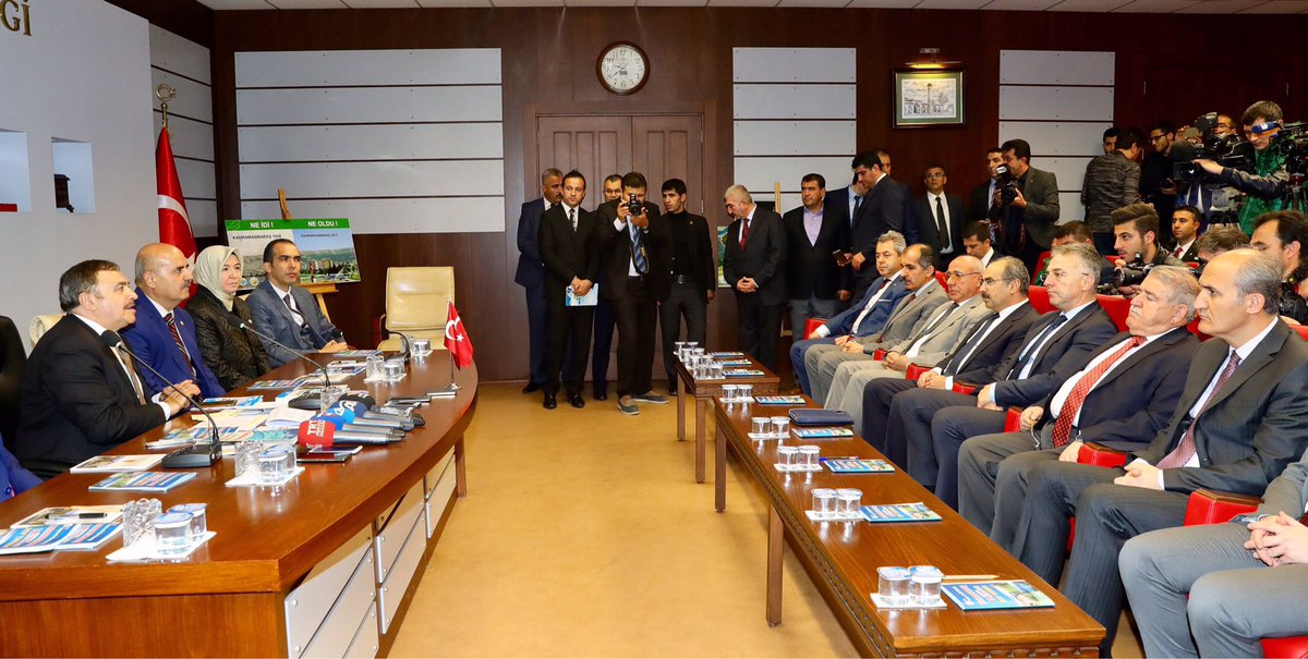 #Kahramanmaraş'a 322 milyon lira maliyetli 36 yatırım müjdesi ile geldik.