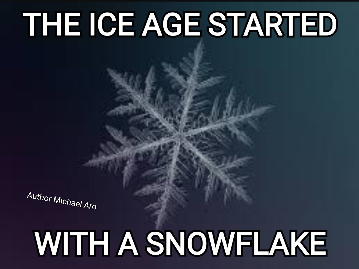 MichaelAro18's tweet photo. Snowflakes #snowflake #liberal #liberalsnowflake #iceage #beheard #startedwith https://t.co/Et4uH4V3Pa
