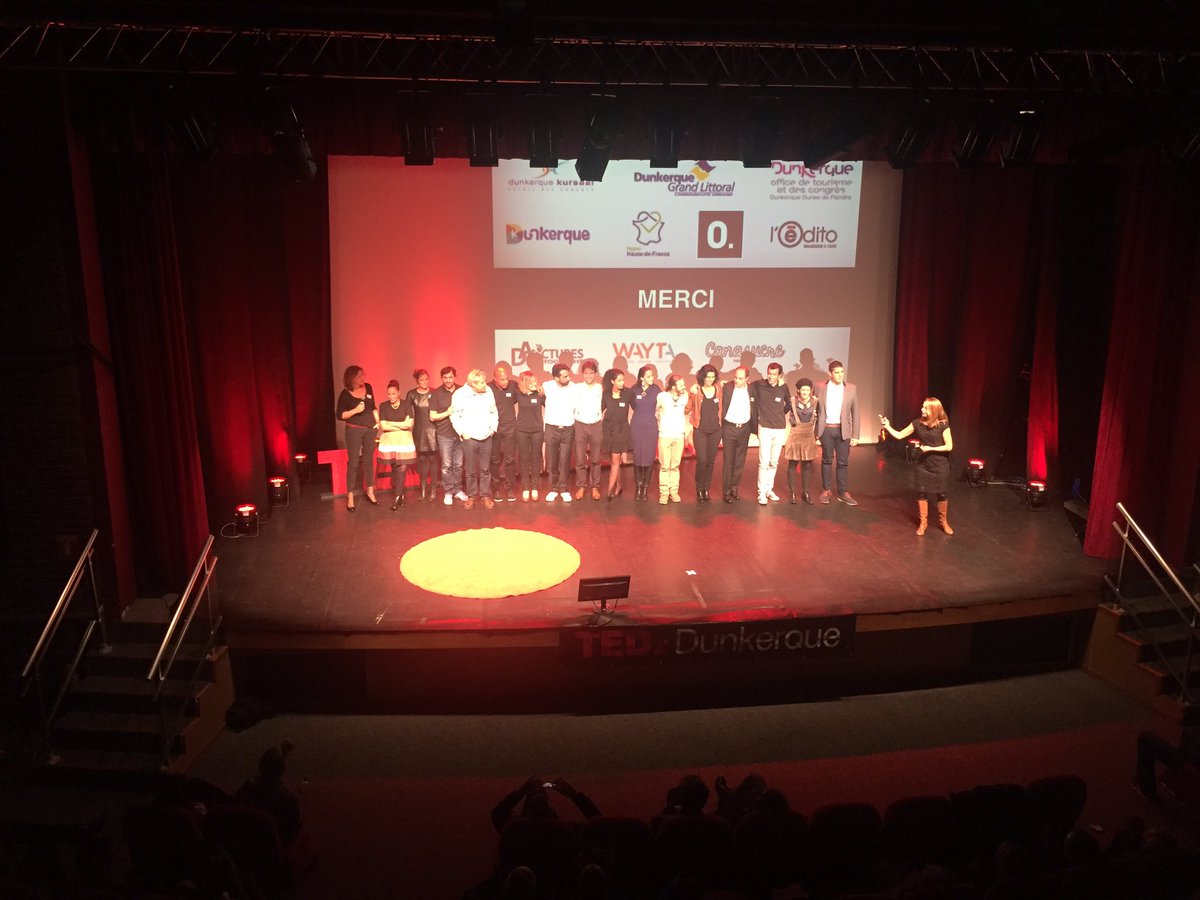 kwasi's tweet image. Le @TEDxDunkerque