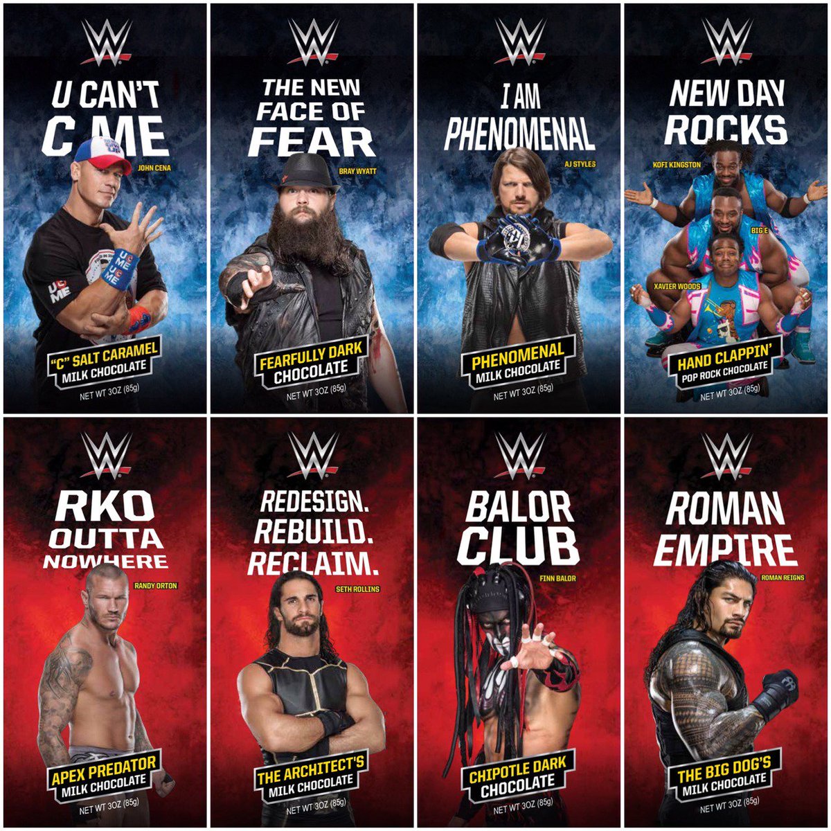 FYE STORES SELLING WWE CHOCOLATE BARS WrestlingFigs