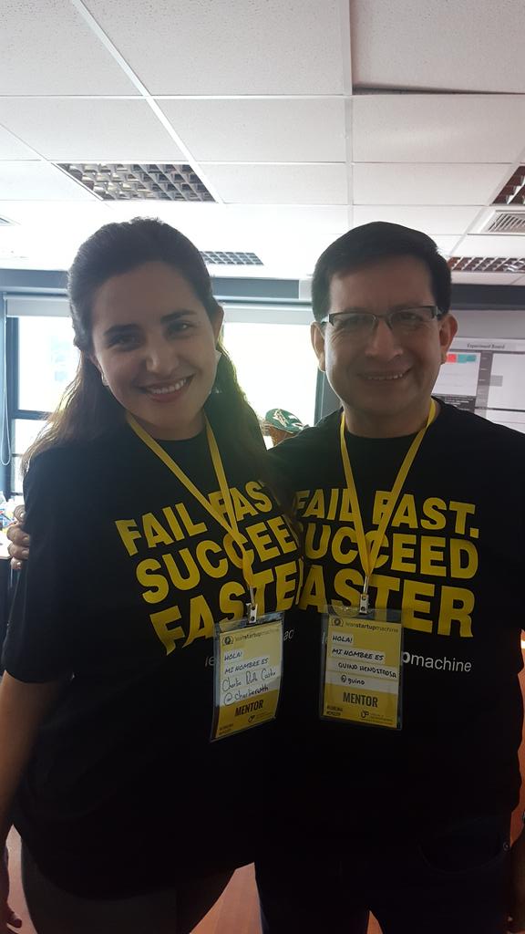 guino's tweet image. Con @charlieruth en el #LSMLIMA