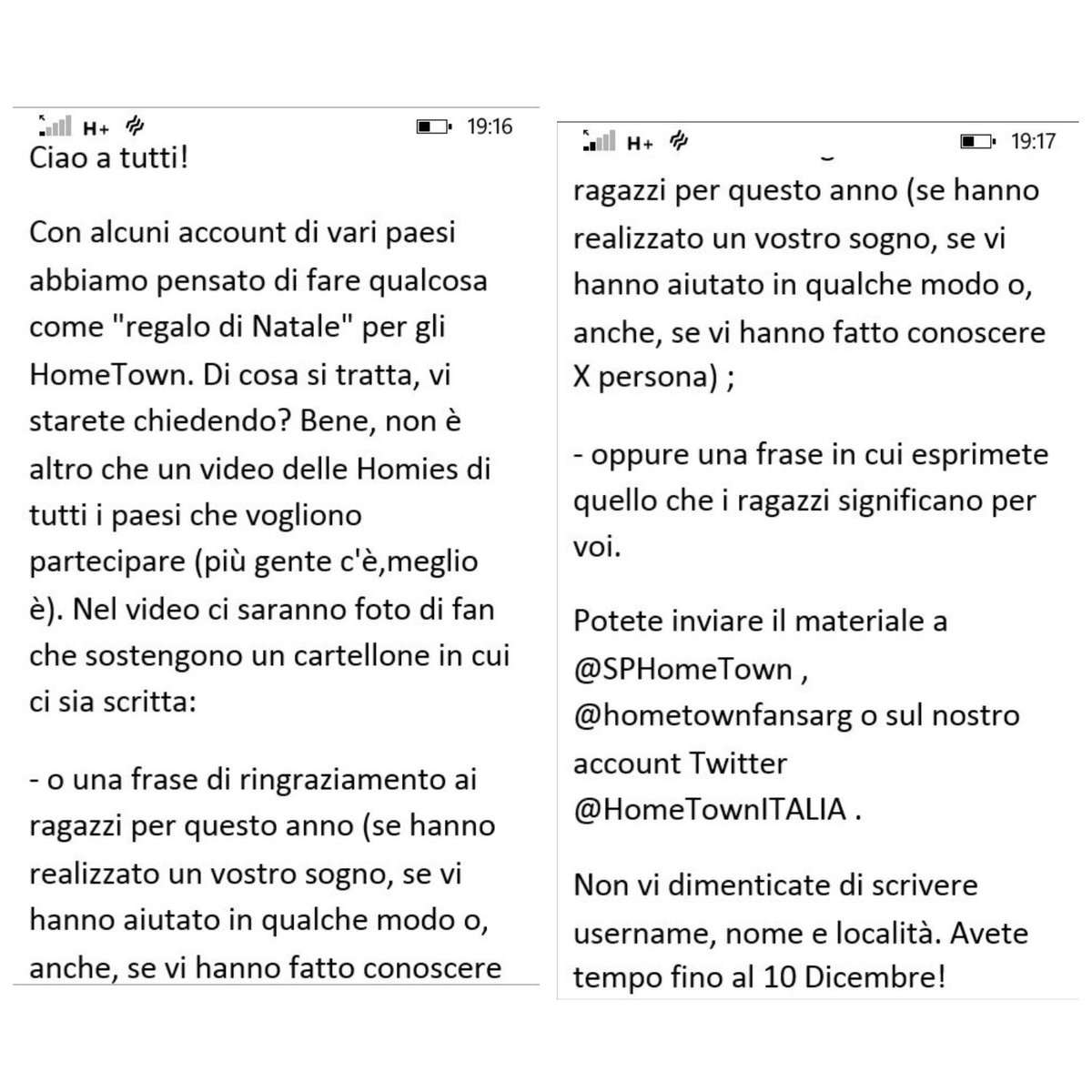 hometownfansarg's tweet photo. ⚠ NEW PROJECT⚠
We're making a video for the lads!
please join if you're interested and help us spread the word 💕 RT https://t.co/rdSrejyJeM