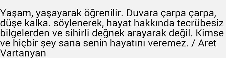 zehraacy's tweet photo. Yaşam yaşayarak öğrenilir. https://t.co/GZHzWVIpQ3