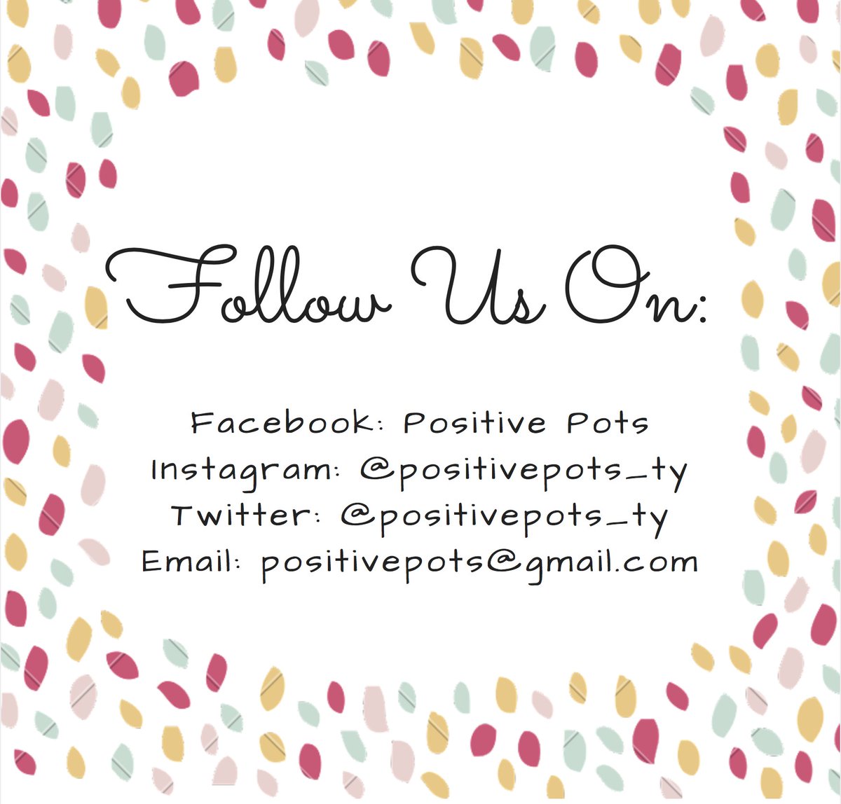 positivepots_ty's tweet photo. Have you guys followed our social medias yet? ✨ https://t.co/Y1AWdOEmFN