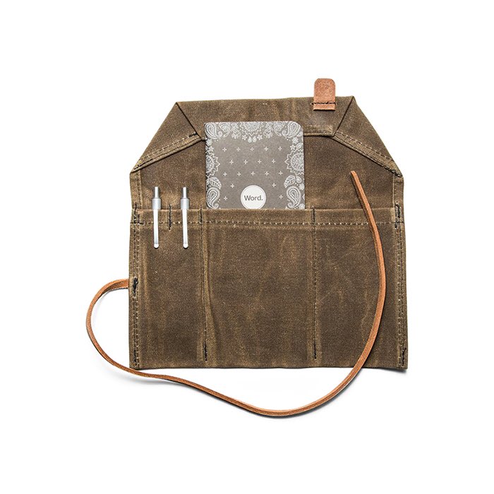 UTILITY ROLL. Rugged Martexin Waxed Canvas. Oiled Leather. #hedonistgoods #eastvillagesd #makersmovement #shoplocal