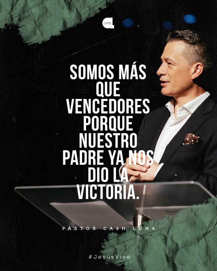 Somos más que vencedores porque nuestro Padre ya nos dio la victoria.