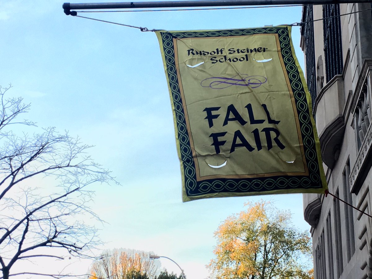 SteinerSchoolNY's tweet photo. What are you doing 11/19/16? Join us for crafts, entertainment, food, and fun! 10am-4pm. #RSSfallfair #waldorfeducation #fallfun https://t.co/Rv1dOCEKA7