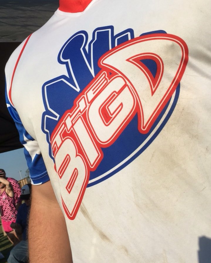 KyleAaronBreaux's tweet photo. Best kick ball team name/jersey ever https://t.co/ExfWDAjrZX