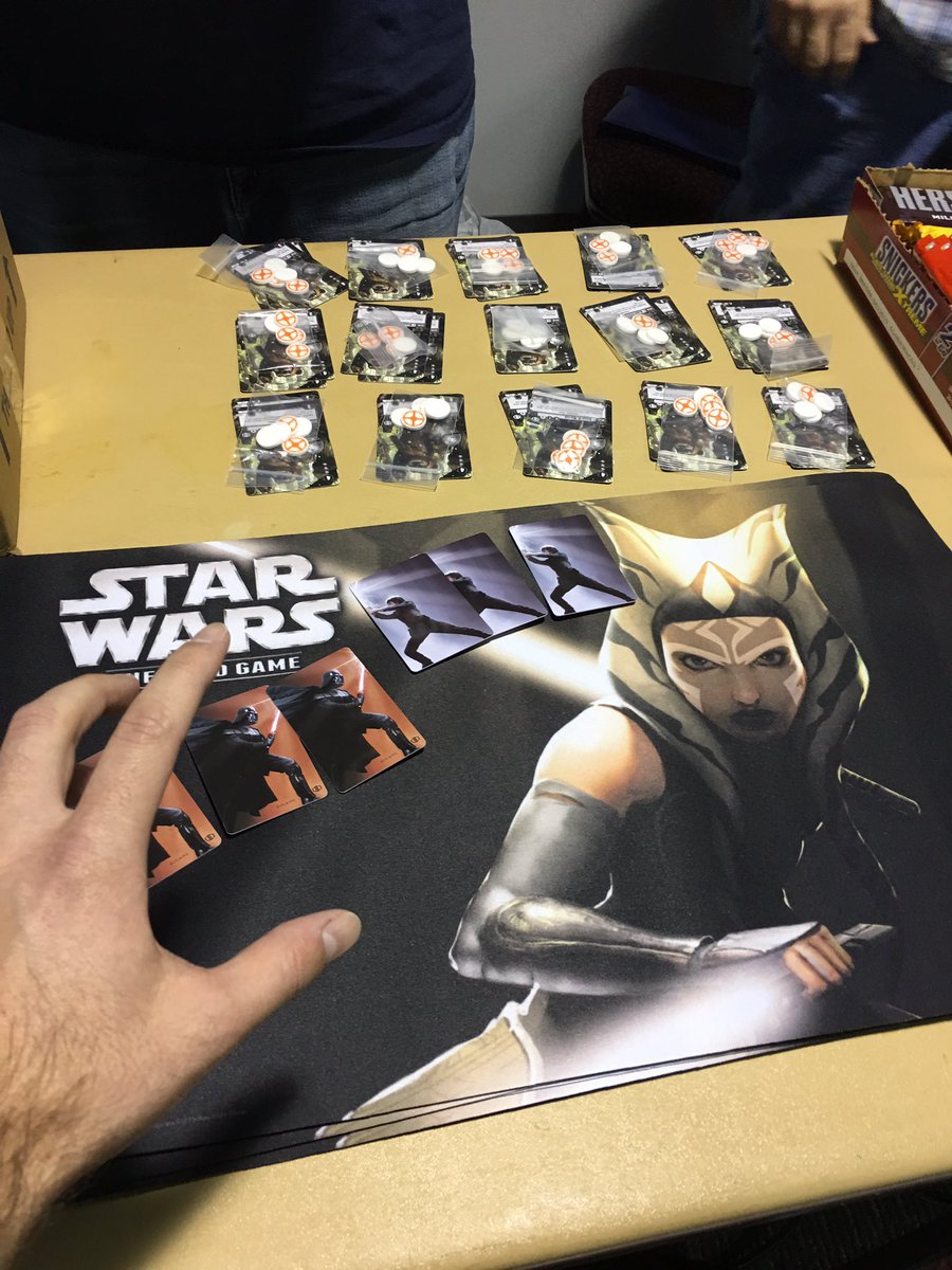 TheCombatGuild's tweet image. Soooo sweeeet. Biting my nails for the results...#starwarslcg #swtcg