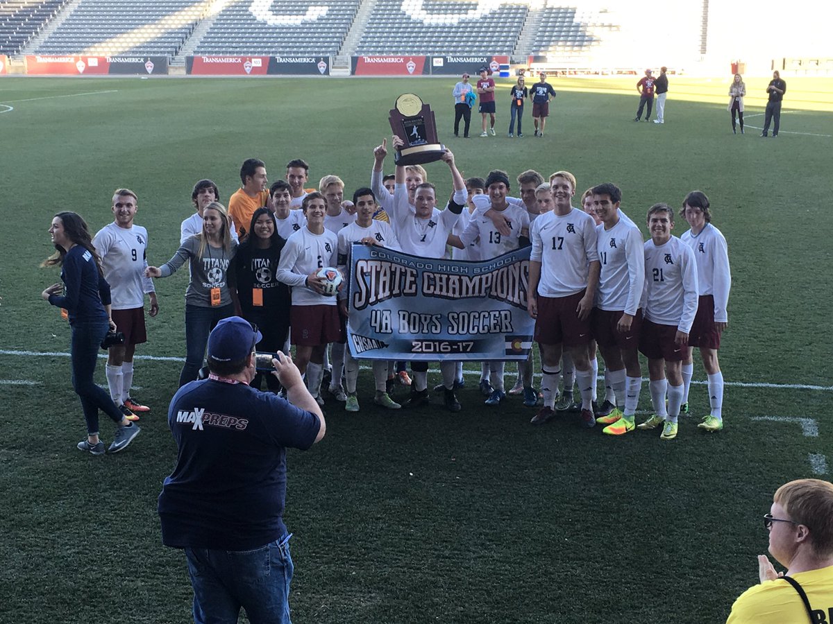 tcaprincipal's tweet photo. Congratulations TITANS.  2016 CO State 4A CHAMPIONS!  #wearetitans @CHSAA @gazettepreps https://t.co/ZZiTDZ3rrB