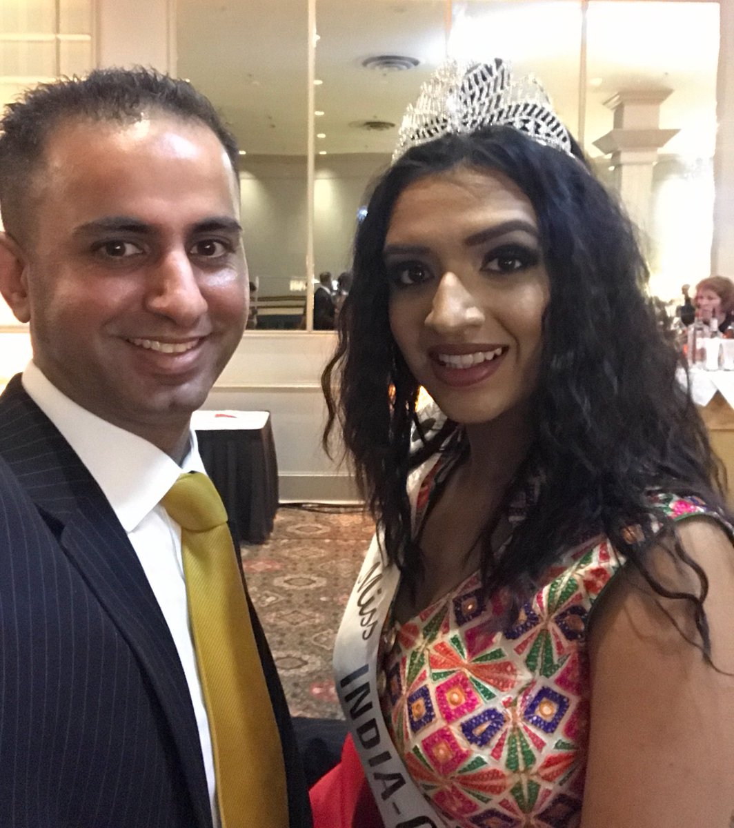 mirchmasalaone's tweet photo. @noelmaya @MissIndiaCanada is in the house! #MissIndiaCanada #2015Winner #theQueen https://t.co/Y5Jte9aLzG