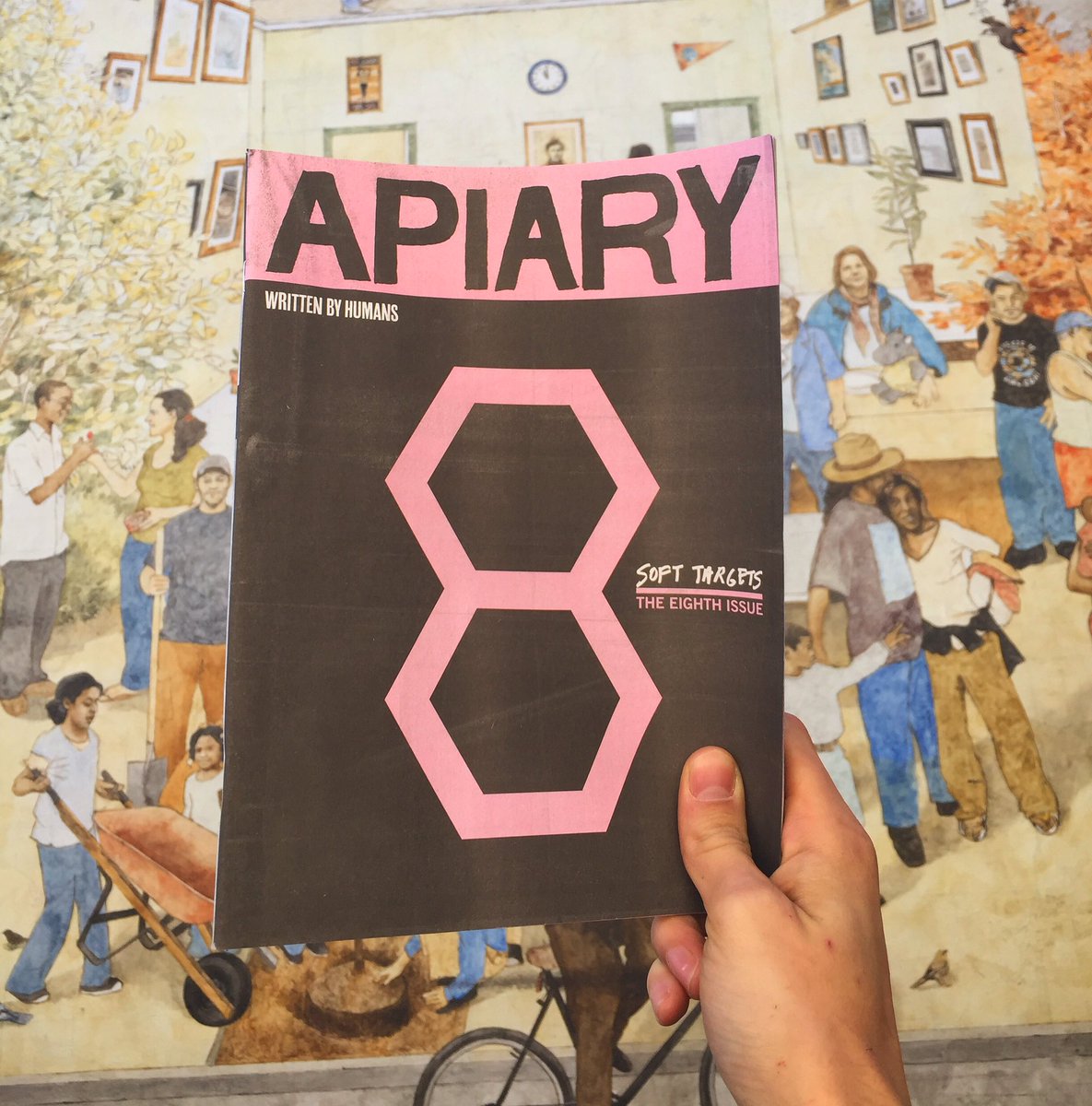 APIARYmag's tweet photo. Apiary Magazine is always for every human. Always. #apiarymag #phillysteady #love #phillylit #writtenbyhumans https://t.co/GvlxaAlsyC