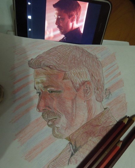 fed0_0rova's tweet photo. My art✌ #AidanGillen #PetyrBaelish #myart #littlefinger #mockingbird 😈😍 https://t.co/tLlMiUYaQM