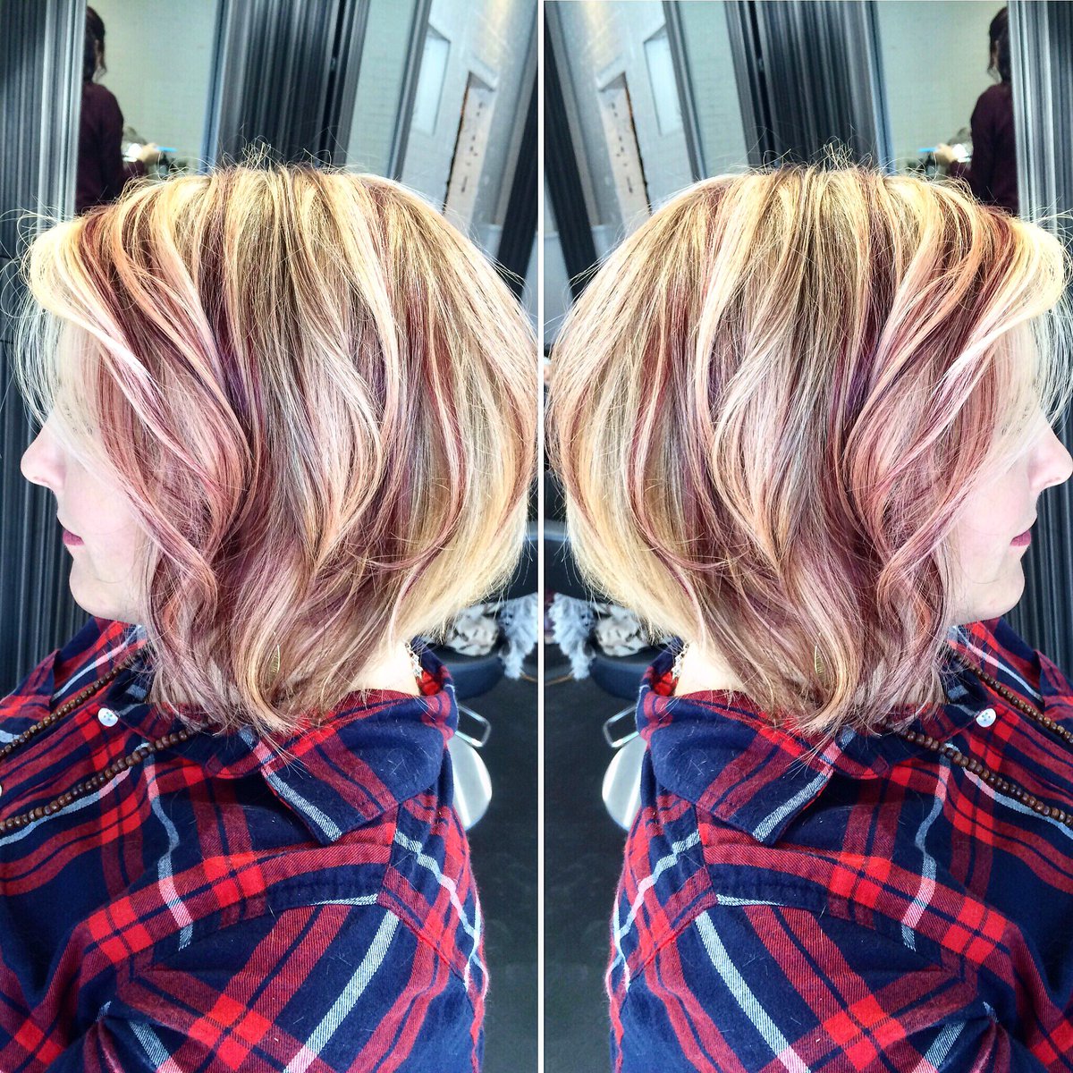 gingersalonmn's tweet photo. Fall for this sassy cut & color βοΈπ by @mirandap.stylist
#highlights #brown #red #partialfoil #davines #color #gingersalon #hairstyle https://t.co/kr1dTH33Mg