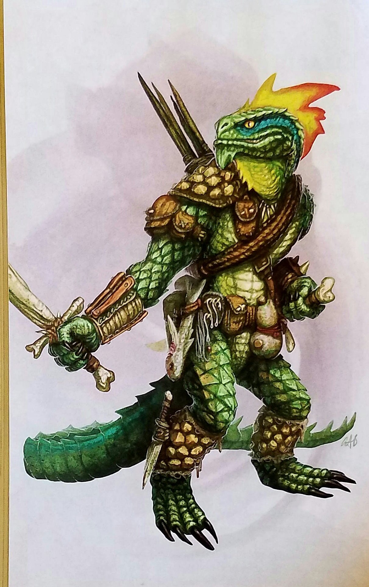 masterdungeonmaster on Twitter: "I love the portrayal of lizardfolk