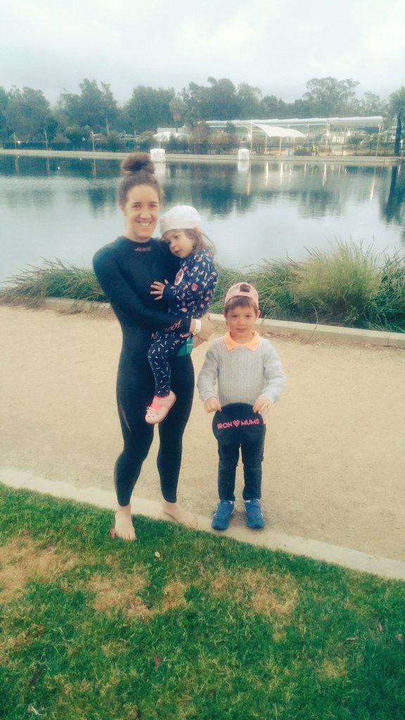 Just a couple action shots from <a href="/challengeshepp/">Challenge Shepparton</a> 
Tough conditions today that's for sure!! #ironmums #ChallengeShepp