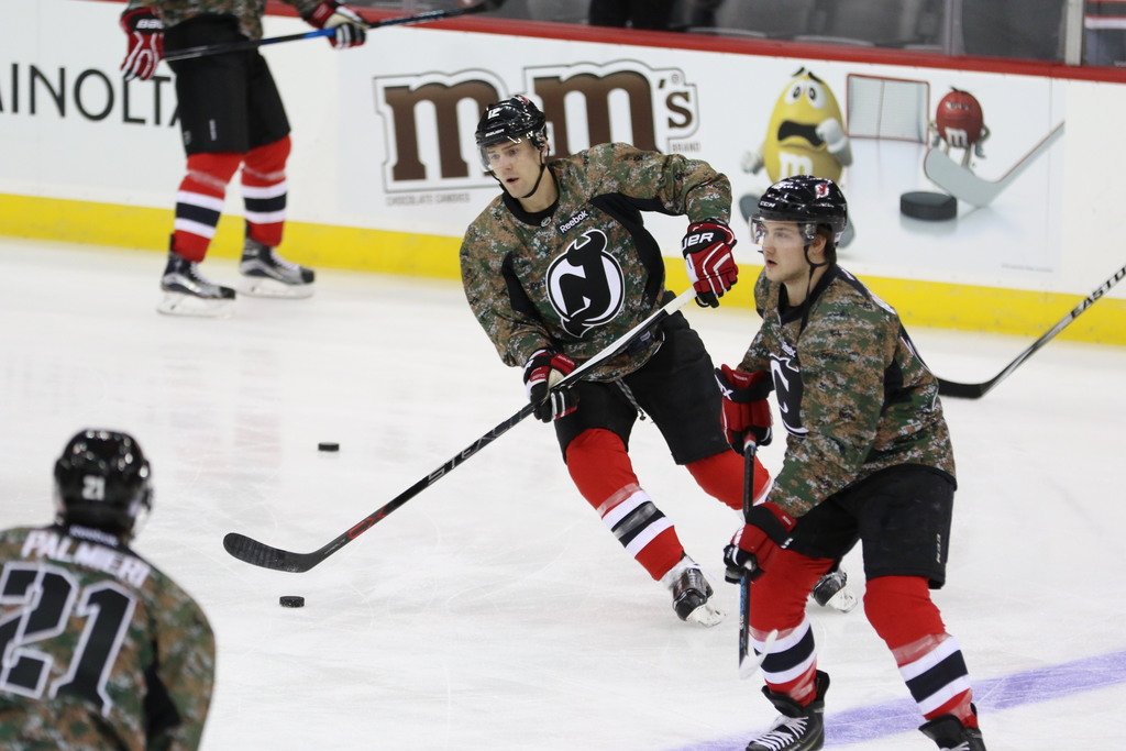 new jersey devils military night