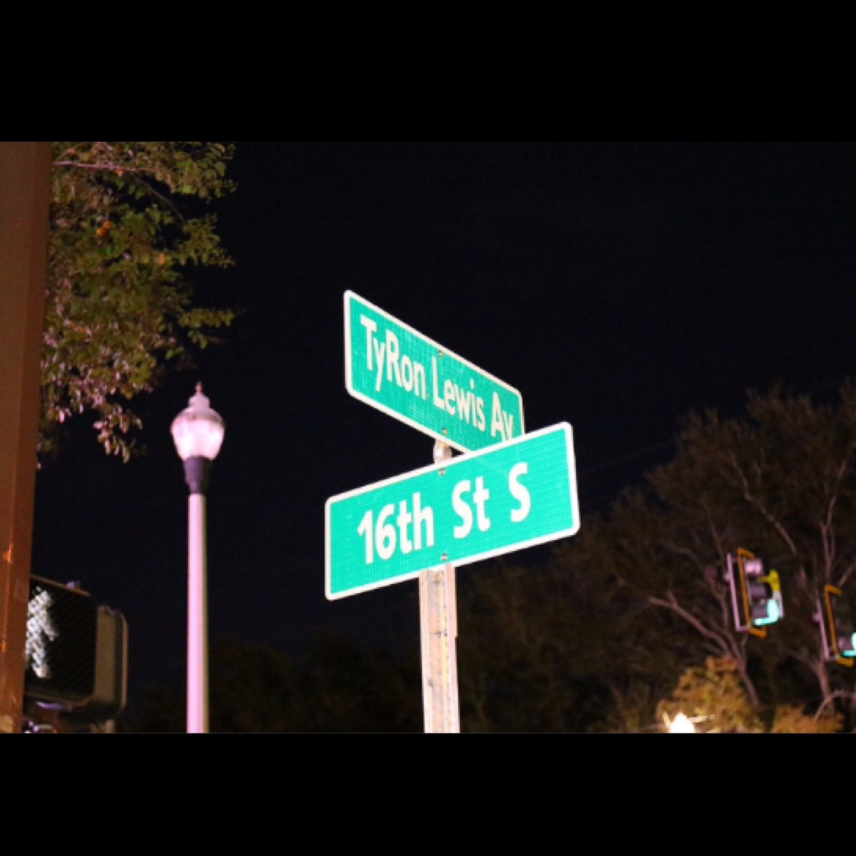 _UhuruNews_'s tweet photo. "The police union plans to remove TyRon Lewis street sign which was erected by the black community..." https://t.co/DgsbGehF50 https://t.co/ciF33ZsMh9
