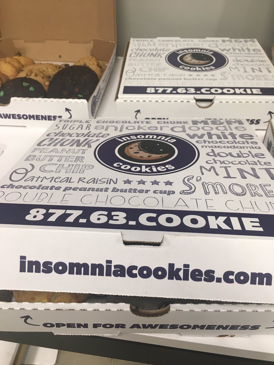 SWDelaware's tweet photo. #WeDidItAllForTheCOOKIE @UDHornProgram @insomniacookies #SWDelaware #DIW16 #GSW16 #netDE #🍪 https://t.co/Ynifk5D0Mx