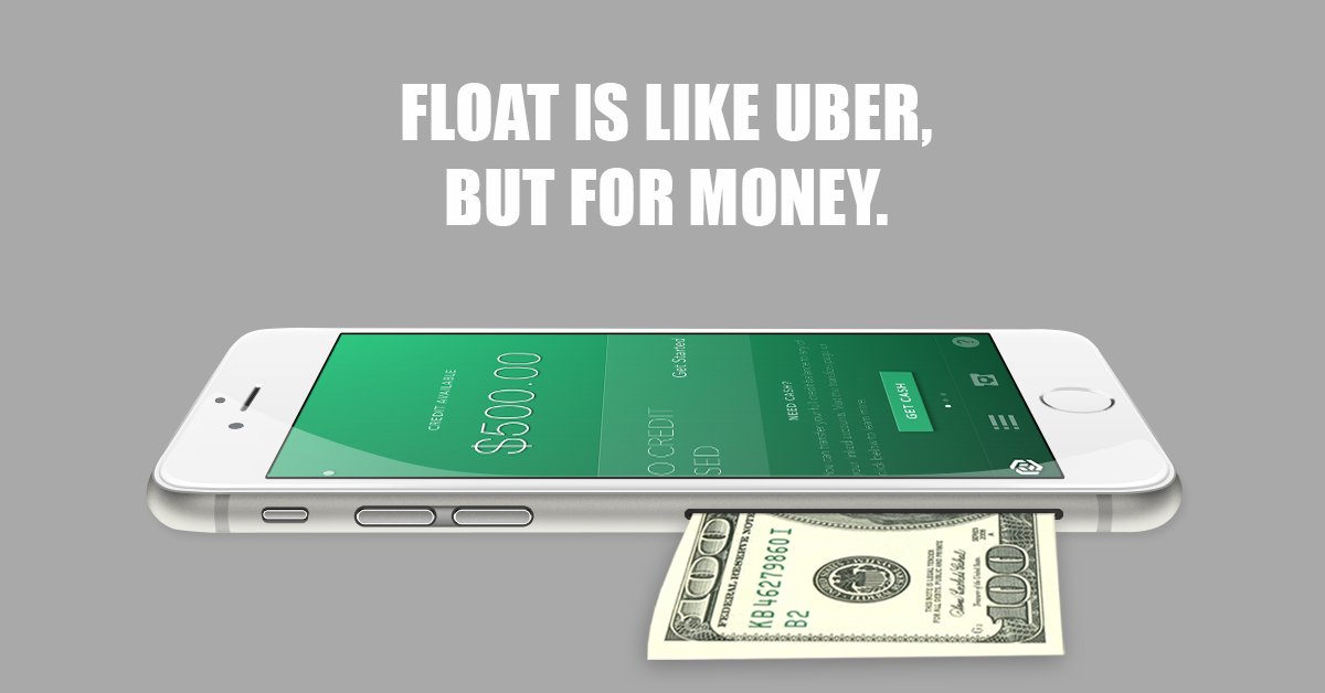 YourMobileATM's tweet photo. Float is like Uber, but for cash! Become a member in less than 3 mins. Learn more on their site: https://t.co/xuPthU5nq0 https://t.co/leCbd4Rtoj